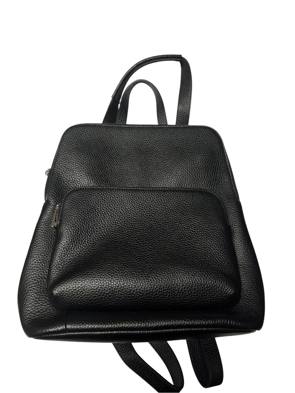 Quince Italian leather convertible utility Travel outdoor minimalist backpack - Picture 3 of 13